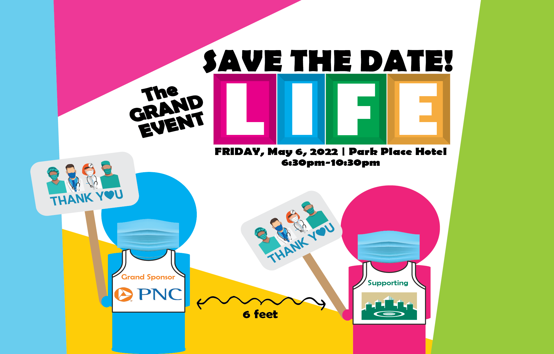 Save The Date Grand Event Life