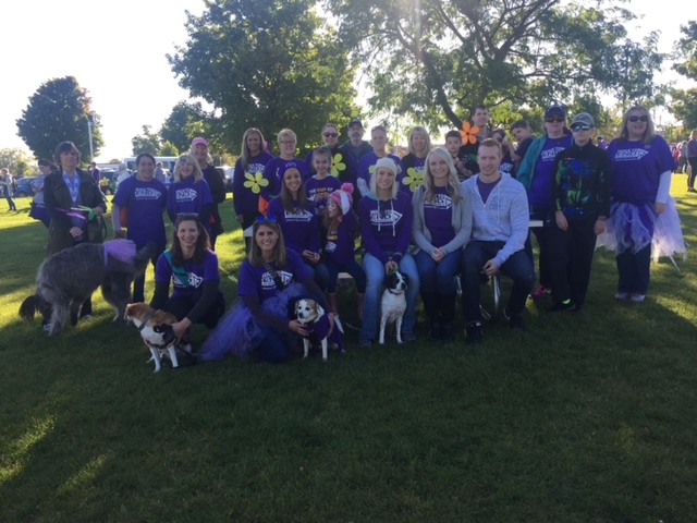 Alzheimer's Walk Group Photo 